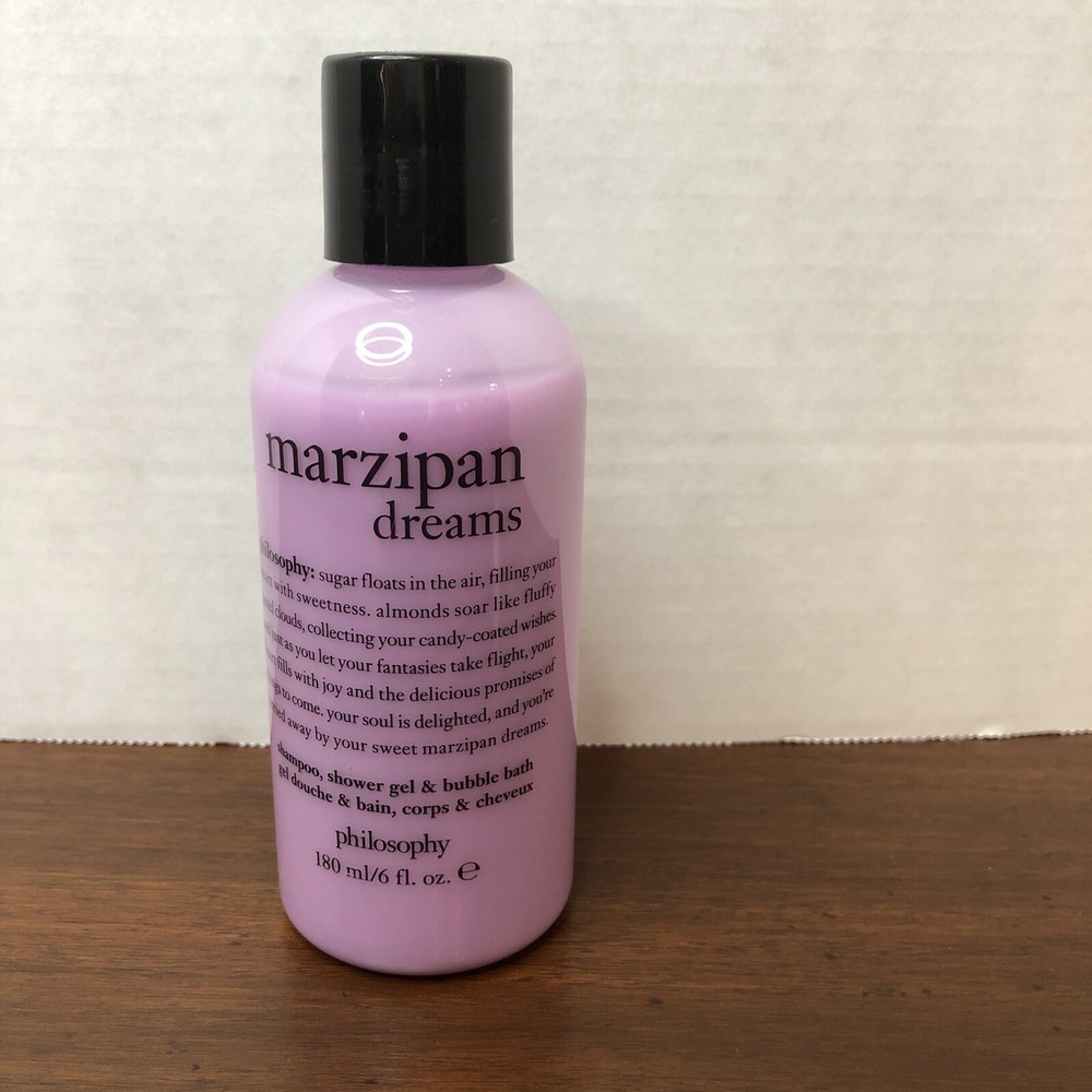 Philosophy Marzipan Dreams 3 In 1 Shampoo, Shower Gel &‎ Bubble Bath 6 oz